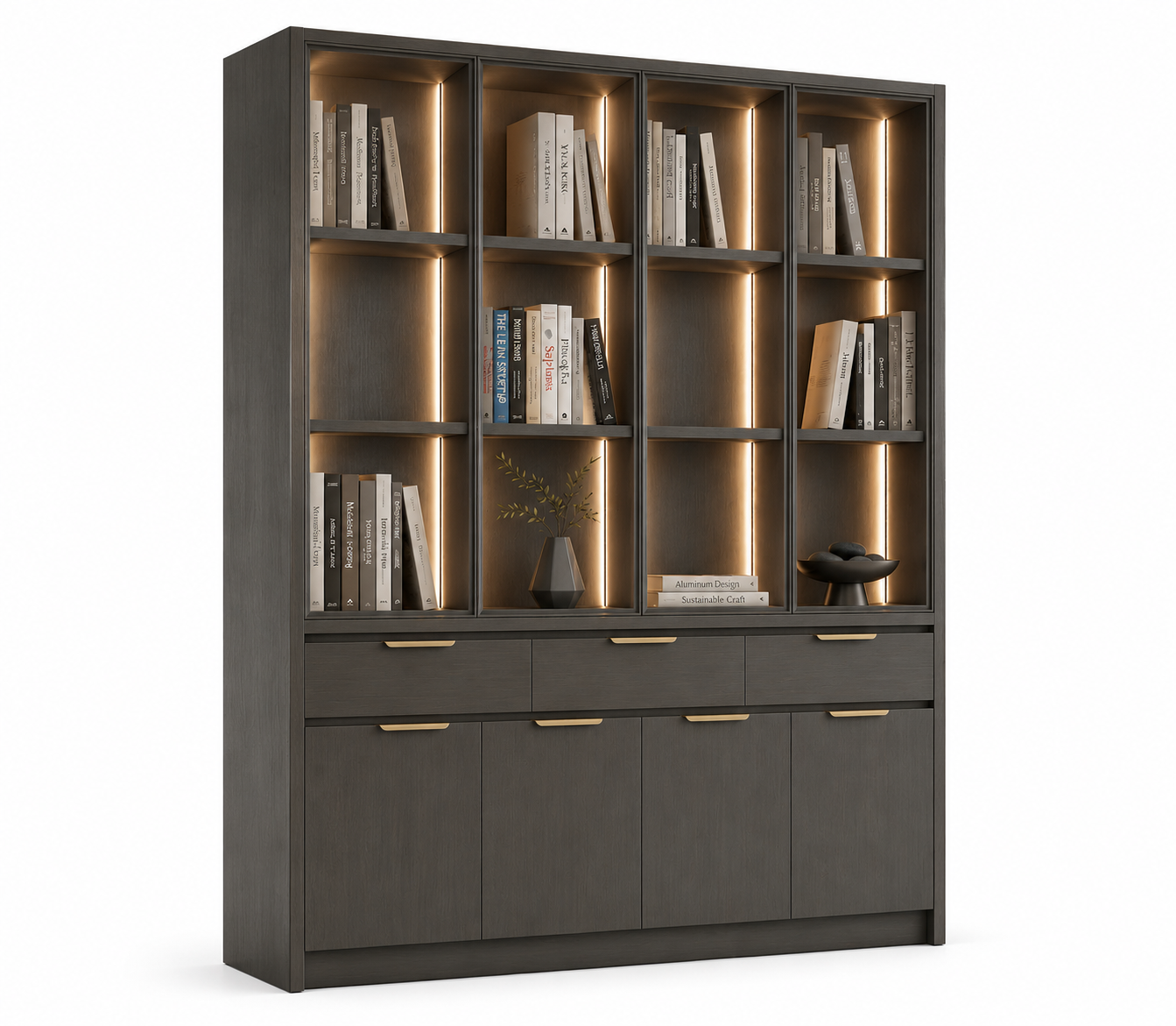 All-aluminum bookcase - Image 3