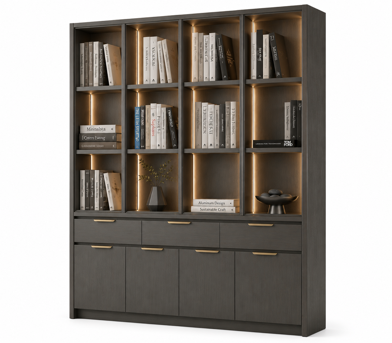 All-aluminum bookcase - Image 2